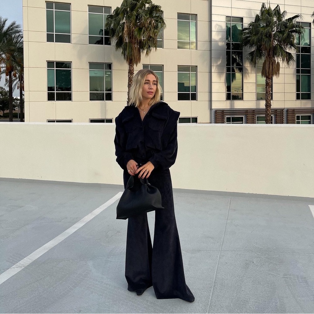 MARIA VITTORIA PAOLILLO | navy corduroy set